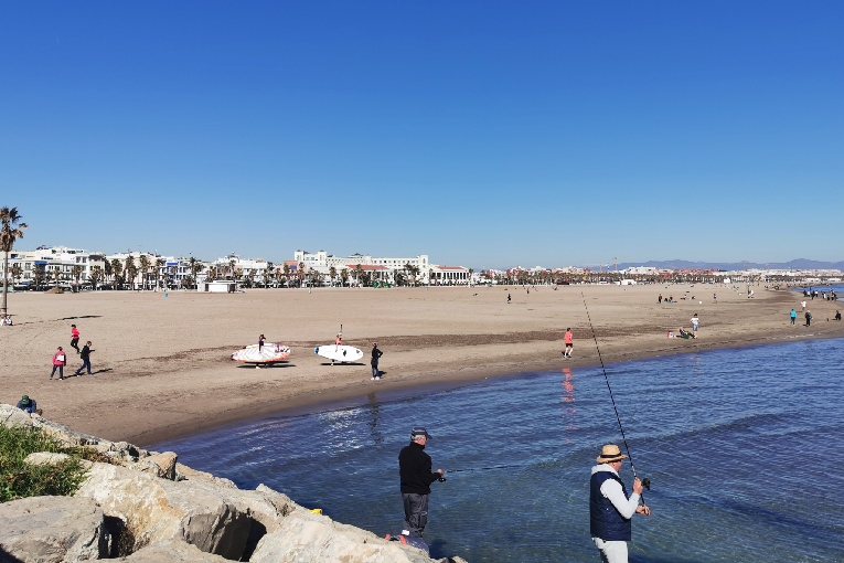 surf playa valencia